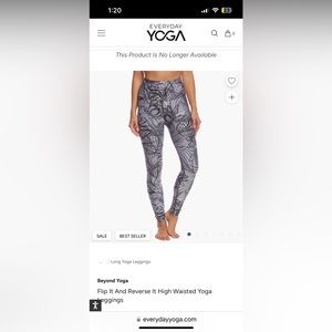 Flip it and reverse high waisted yoga leggings